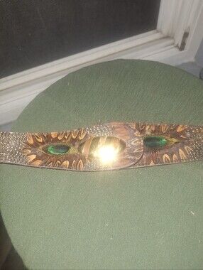 Vintage LEE SANDS HAWAII GENUINE PHEASANT BELT